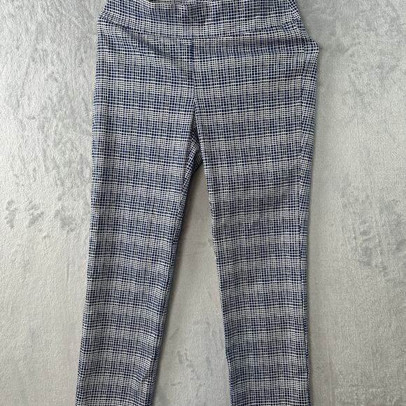J. McLaughlin Masie Pants – Blue & White Pattern – Size 2 - Picture 5 of 7